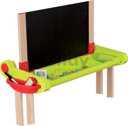 Drevená školská lavica Modulo Space Smoby obojstranná skladacia s 80 doplnkami