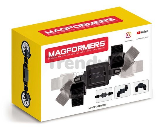 Rozšírenie k magnetickej stavebnici Kolesá Transform Wheels Set Magformers 1 diel