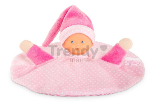 Bábika na maznanie Tidoudou Starry Dreams Mon Doudou Corolle z extra jemného textilu s modrými očami 17 cm od 0 mes