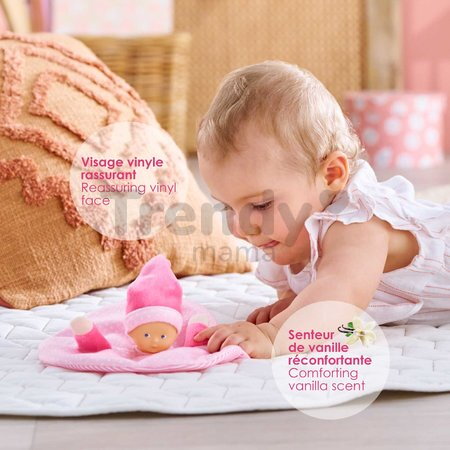 Bábika na maznanie Tidoudou Starry Dreams Mon Doudou Corolle z extra jemného textilu s modrými očami 17 cm od 0 mes