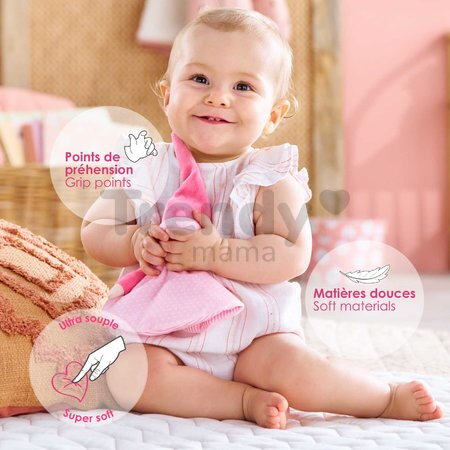 Bábika na maznanie Tidoudou Starry Dreams Mon Doudou Corolle z extra jemného textilu s modrými očami 17 cm od 0 mes