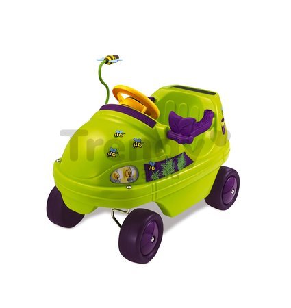 Odrážadlo Macko Pú Smoby Buggymobile s rúčkou od 10 mes