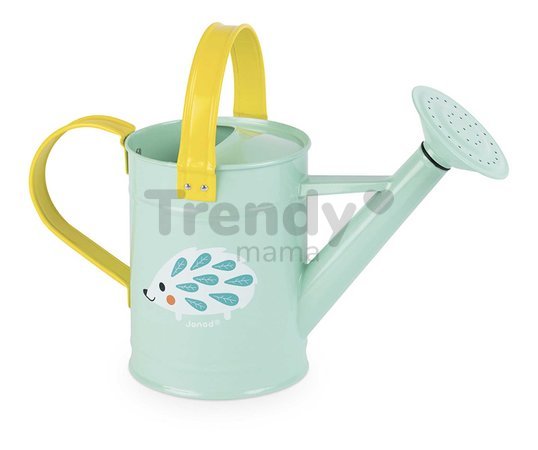 Sada záhradného náradia Little Gardener Playset Happy Garden Janod hrabličky rýľ krhlička a rukavice