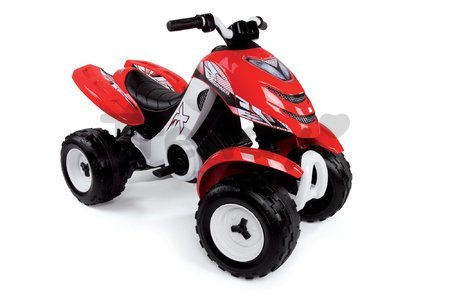 Štvorkolka X Power Smoby elektronická červená