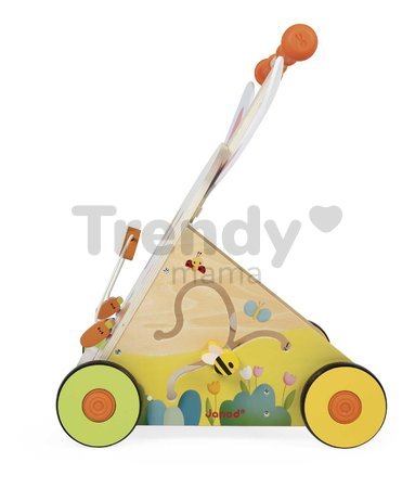 Drevené chodítko Zajac Wooden Rabbit Multi-Activity Cart Janod multifunkčné od 12 mes