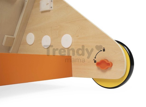 Drevené chodítko Zajac Wooden Rabbit Multi-Activity Cart Janod multifunkčné od 12 mes