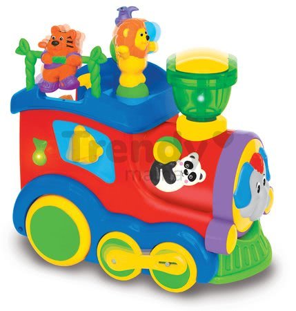 Cirkusová lokomotiva Activity Circus Loco Kiddieland se zvukem a světlem od 12 měsíců