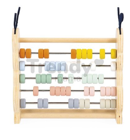 Drevené počítadlo Húsenica Caterpillar Abacus Sweet Cocoon Janod od 18 mes