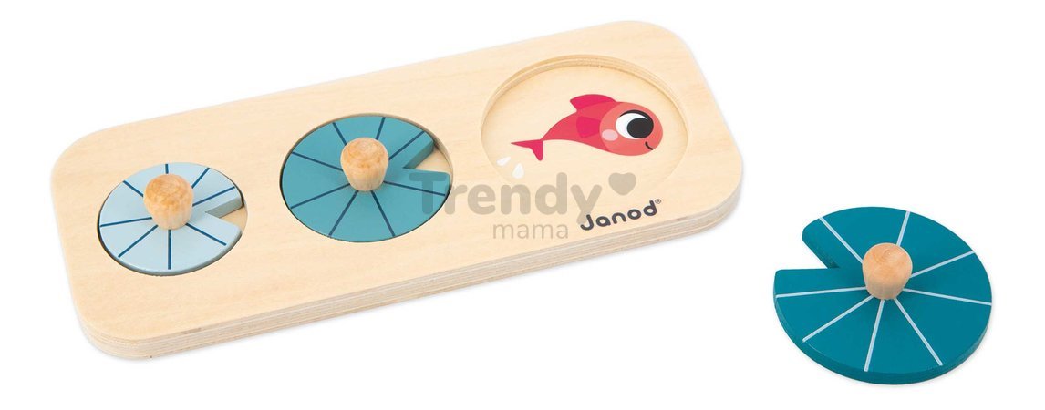 Edukačný box na stimuláciu zmyslového vnímania Janod 4 hračky od 12 mes J04063