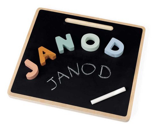 Drevené vkladacie puzzle Abedeca Alphabet Puzzle Sweet Cocoon Janod 26 dielov od 24 mes J04412
