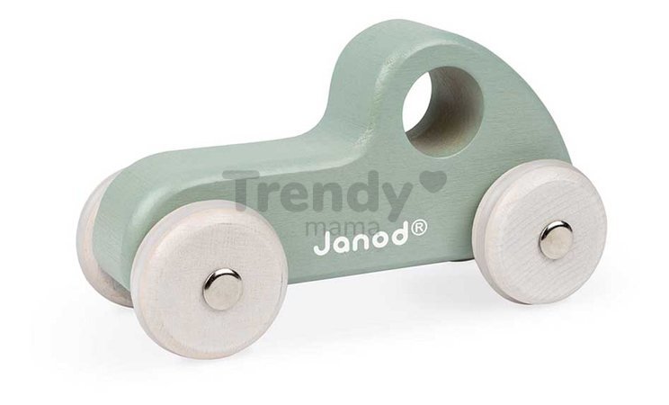 Drevené autíčko na tlačenie Push-along Vehicle Sweet Cocoon Janod 3 modely od 18 mes J04413