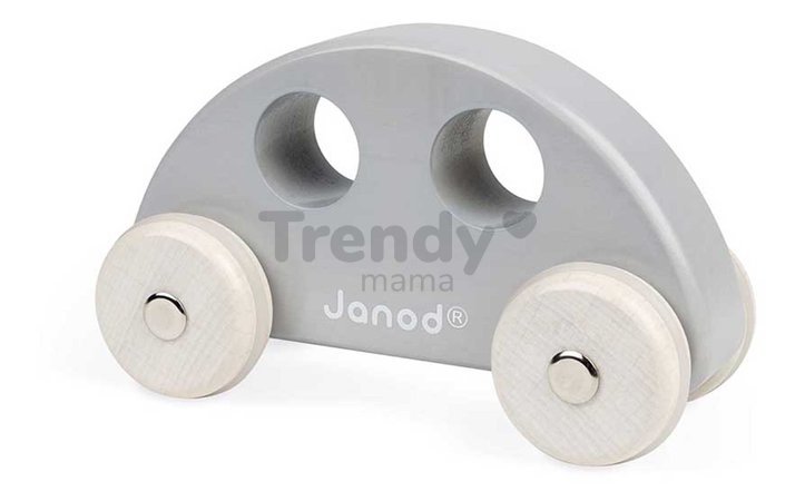 Drevené autíčko na tlačenie Push-along Vehicle Sweet Cocoon Janod 3 modely od 18 mes J04413