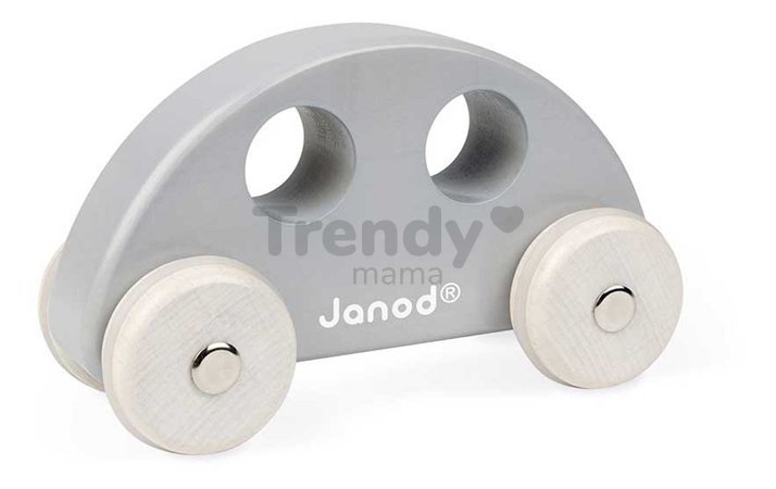 Drevené autíčko na tlačenie Push-along Vehicle Sweet Cocoon Janod 3 modely od 18 mes J04413