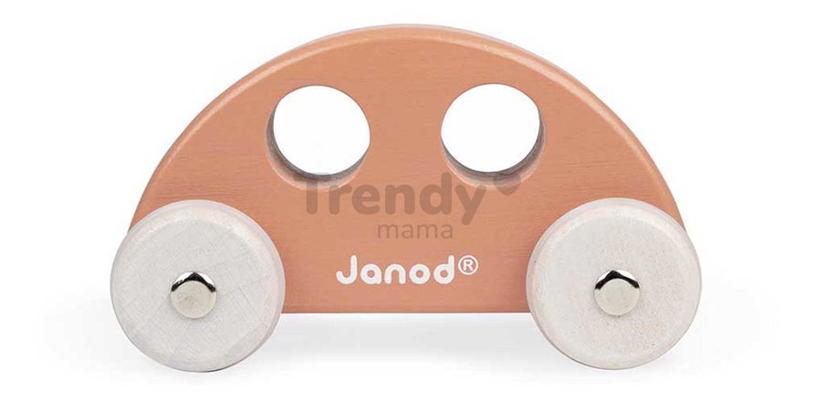 Drevené autíčko na tlačenie Push-along Vehicle Sweet Cocoon Janod 3 modely od 18 mes J04413