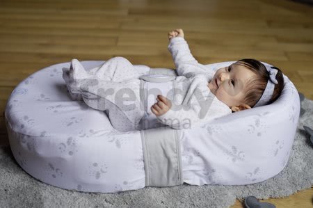 Hniezdo na spanie Cocoonababy® pre bábätká Dreamy Cloud Red Castle 0-4 mesiacov s doplnkami s obláčikmi