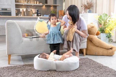 Hniezdo na spanie pre bábätká Cocoonababy® Pod Support Nest Red Castle s doplnkami šedé od 0-3 mes