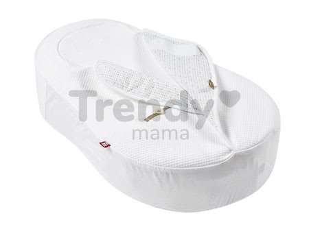 Deka na hniezdo na spanie Cocoonacover™ Red Castle Fleur de Coton® prešívaná biela od 0 mes