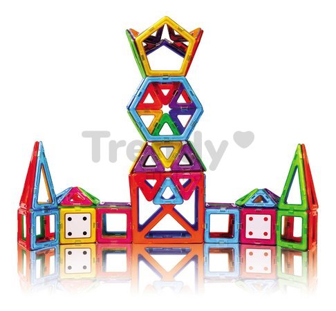 Stavebnica magnetická Smart Set Deluxe Magformers 144 dielov