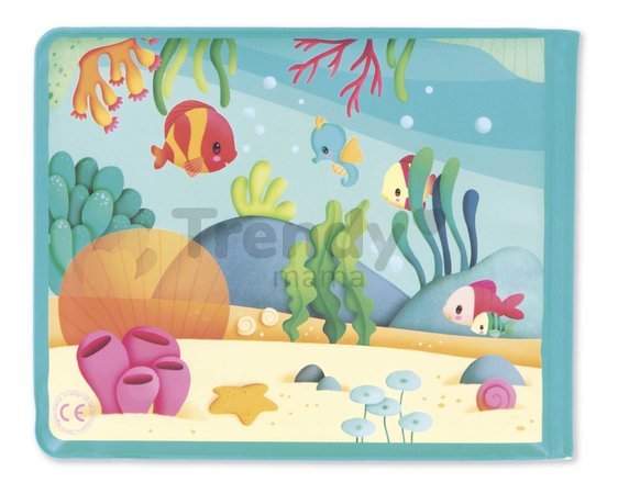 Knižka do vody Morský svet Under the Sea Party Janod mäkké leporelo od 10 mes J04733