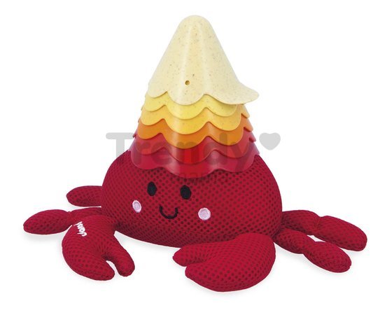 Hračka do vody Krab Bernard a mušle Bernard and His Shell Janod od 10 mes J04734