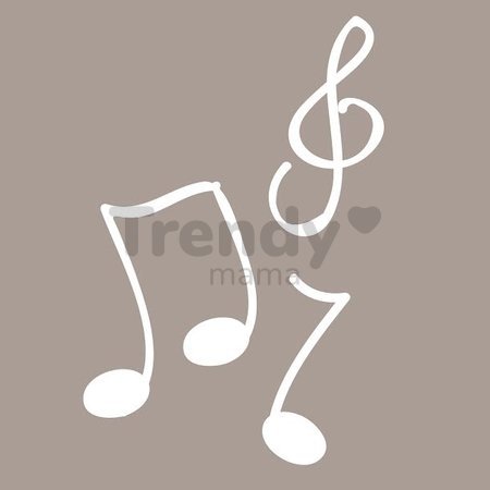 Plyšová sovička Colors-Mini Musicals Kaloo 12 cm pre najmenších zelená