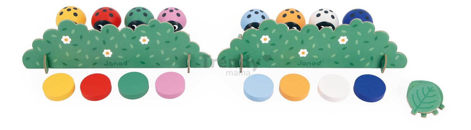 Vzdelávacia hra stimulácia pamäte Lienky Ladybugs Memory Game Janod od 24 mes