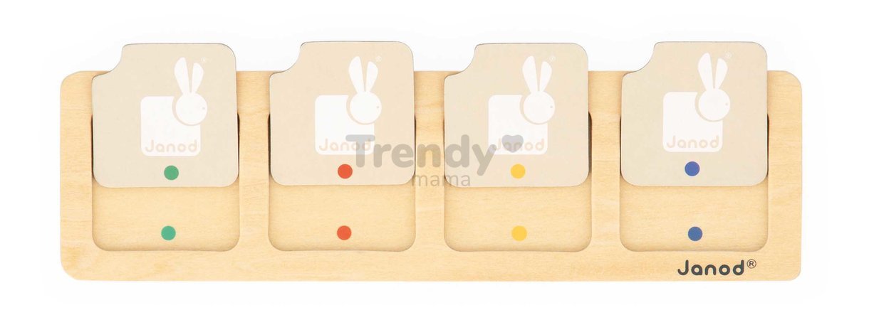 Vzdelávacia hra časová následnosť Záhrada The Garden Sequences Cards Janod 40 kariet