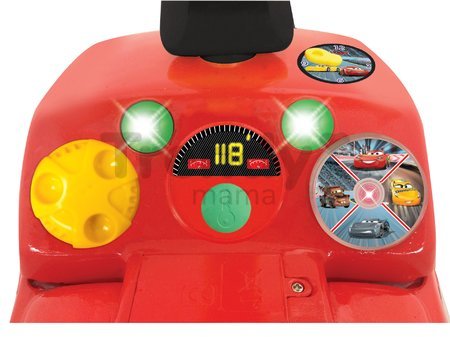 Odrážadlo McQueen Cars Kiddieland so zvukom a svetlom od 12 mes