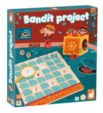 Spoločenská hra pre deti Bandita Bandit Project Janod pre 1-4 hráčov od 5 rokov