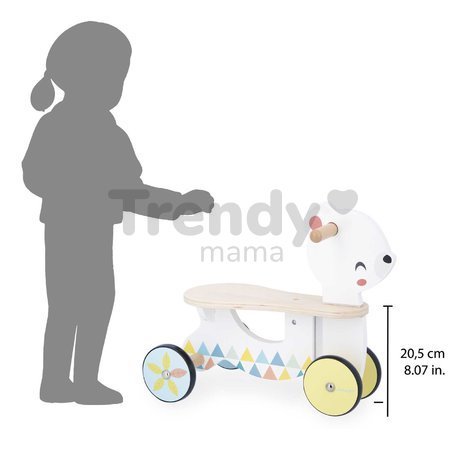 Drevené odrážadlo Medveď Bear Ride-On Pure Janod od 12 mes J05161
