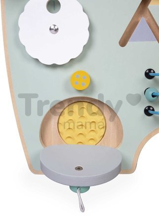 Drevená motorická doska s aktivitami Medveď Bear Activity Board Pure Janod 20 aktivít od 18 mes J05162