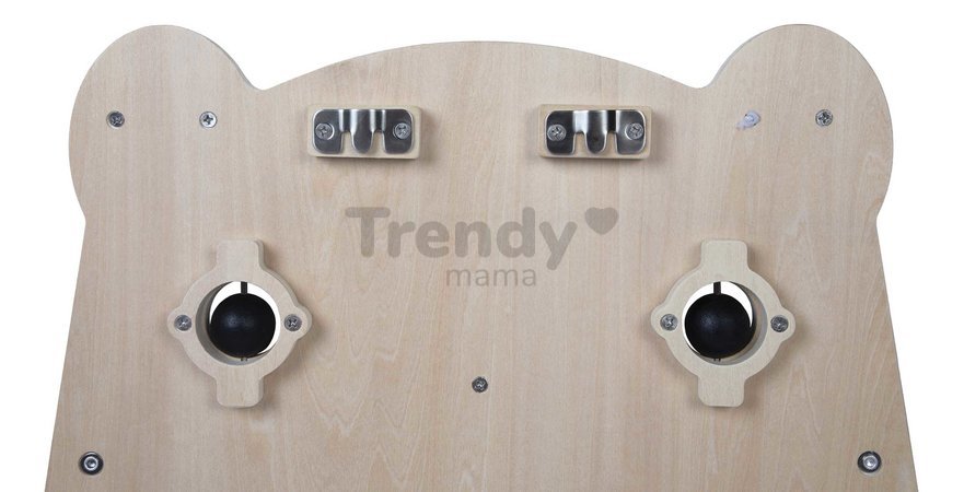 Drevená motorická doska s aktivitami Medveď Bear Activity Board Pure Janod 20 aktivít od 18 mes J05162