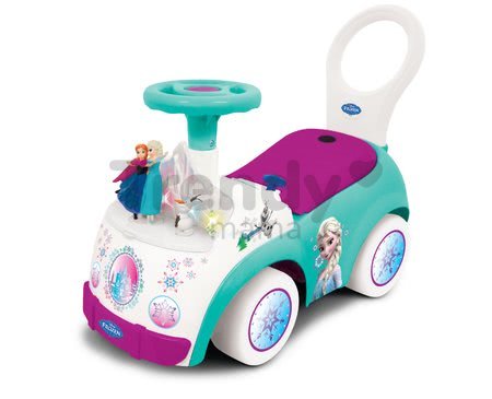 Elektronické odrážadlo Disney Frozen Kiddieland so svetlom a hudbou ružové od 12 mes