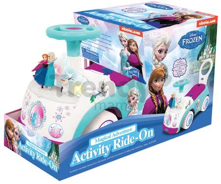 Elektronické odrážadlo Disney Frozen Kiddieland so svetlom a hudbou ružové od 12 mes