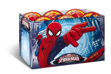 Rozprávková lopta Spiderman Mondo gumená 14 cm