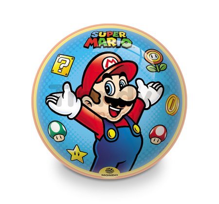 Rozprávková lopta Super Mario Mondo gumová 14 cm