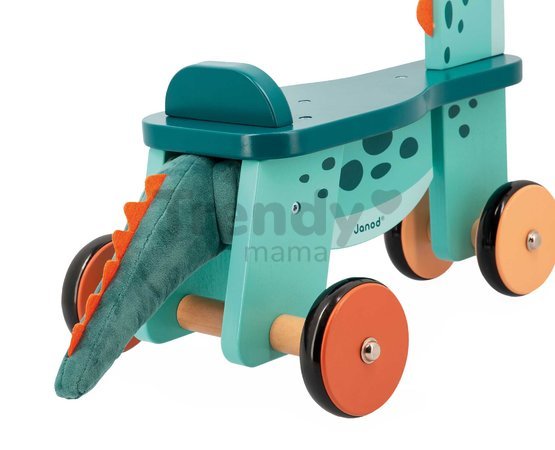 Drevené odrážadlo Portosaurus Dino Ride-On Janod od 12 mes J05828