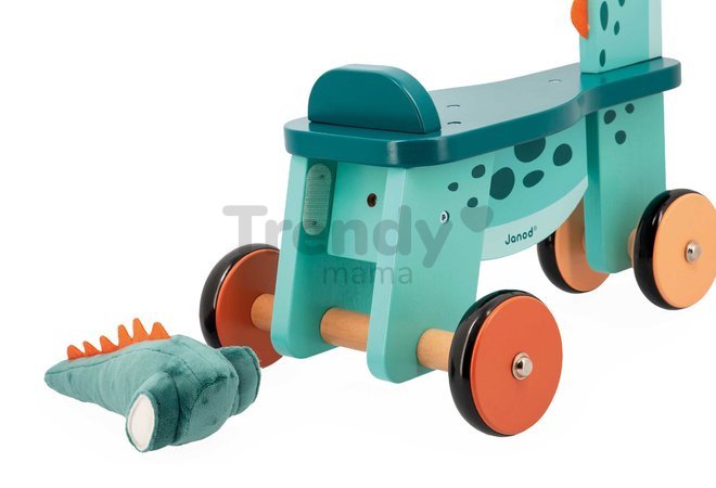 Drevené odrážadlo Portosaurus Dino Ride-On Janod od 12 mes J05828