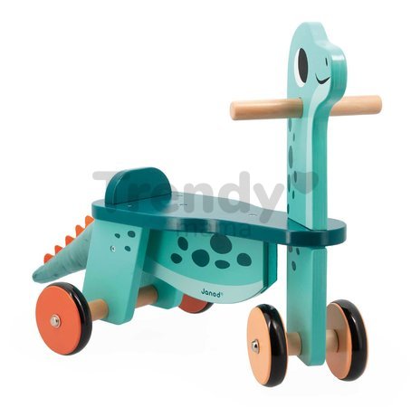 Drevené odrážadlo Portosaurus Dino Ride-On Janod od 12 mes J05828