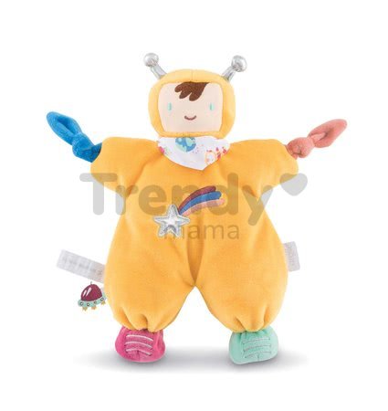 Bábika kozmonaut Loveys Astronaut Moon Mon Doudou Corolle Saffron s modrými očami 25 cm z jemného plyšu od 0 mes