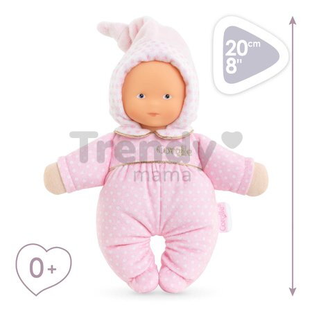 Bábika Babidoux Starry Dreams Mon Doudou Corolle s modrými očami a hrkálkou 20 cm od 0 mes