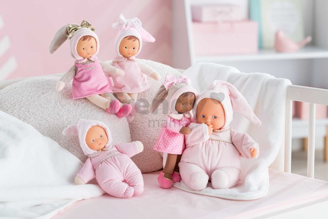 Bábika Babidoux Starry Dreams Mon Doudou Corolle s modrými očami a hrkálkou 20 cm od 0 mes