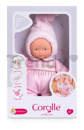 Bábika Babidoux Starry Dreams Mon Doudou Corolle s modrými očami a hrkálkou 20 cm od 0 mes