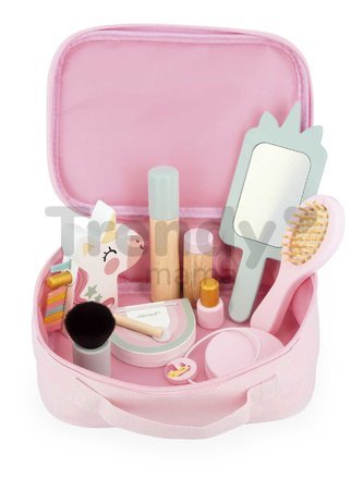 Kozmetický kufrík Jednorožec Vanity Suitcase Unicorn Janod 10 doplnkov