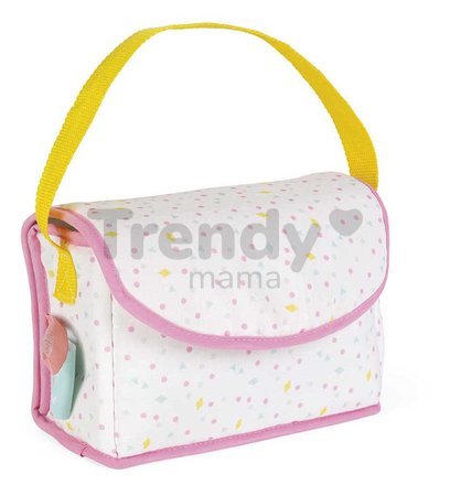 Prebaľovacia taška pre bábiku Nursery and Change Set Janod pre 36-42 cm bábiku 8 doplnkov od 24 mes J06501