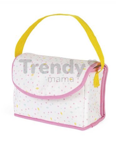 Prebaľovacia taška pre bábiku Nursery and Change Set Janod pre 36-42 cm bábiku 8 doplnkov od 24 mes J06501