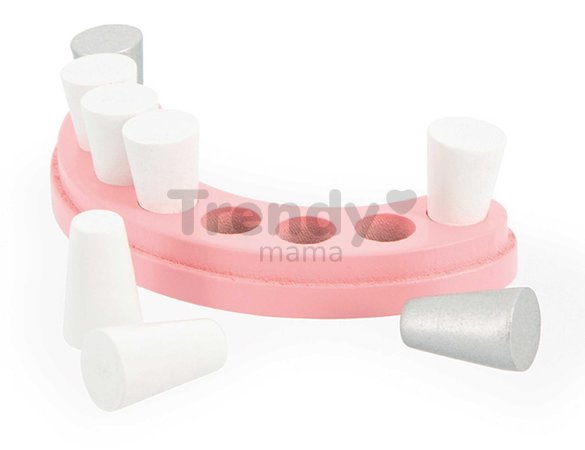 Zubársky kufrík Dentist Set Janod 9 doplnkov J06550