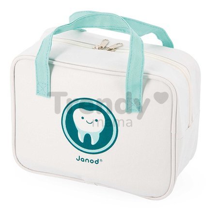 Zubársky kufrík Dentist Set Janod 9 doplnkov J06550