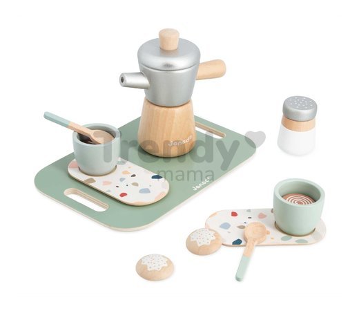 Drevený kávovar Italian-Style Coffee Janod 13 dielov od 24 mes J06630