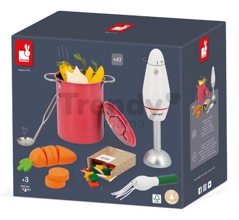 Sada na prípravu polievky Soup Set Janod 43 doplnkov J06634